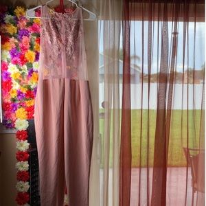 Woman’s pink Jumpsuit